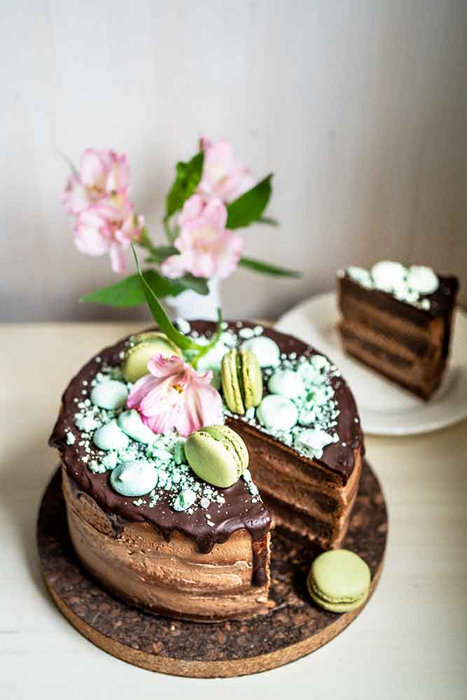 Nutella tort